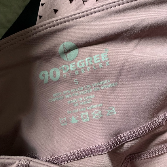 90 Degrees Lilac Leggings NWT - Picture 7 of 7